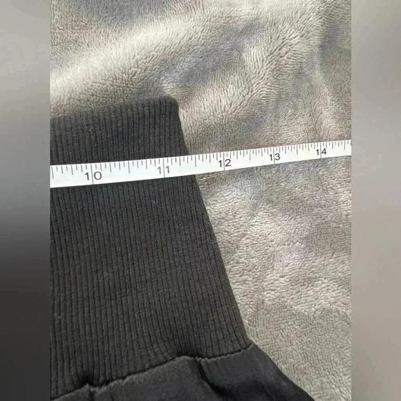 REVOLVE bobi BLACK Sleek Textured Pants in Black, size L, BNWT - Picture 11 of 13